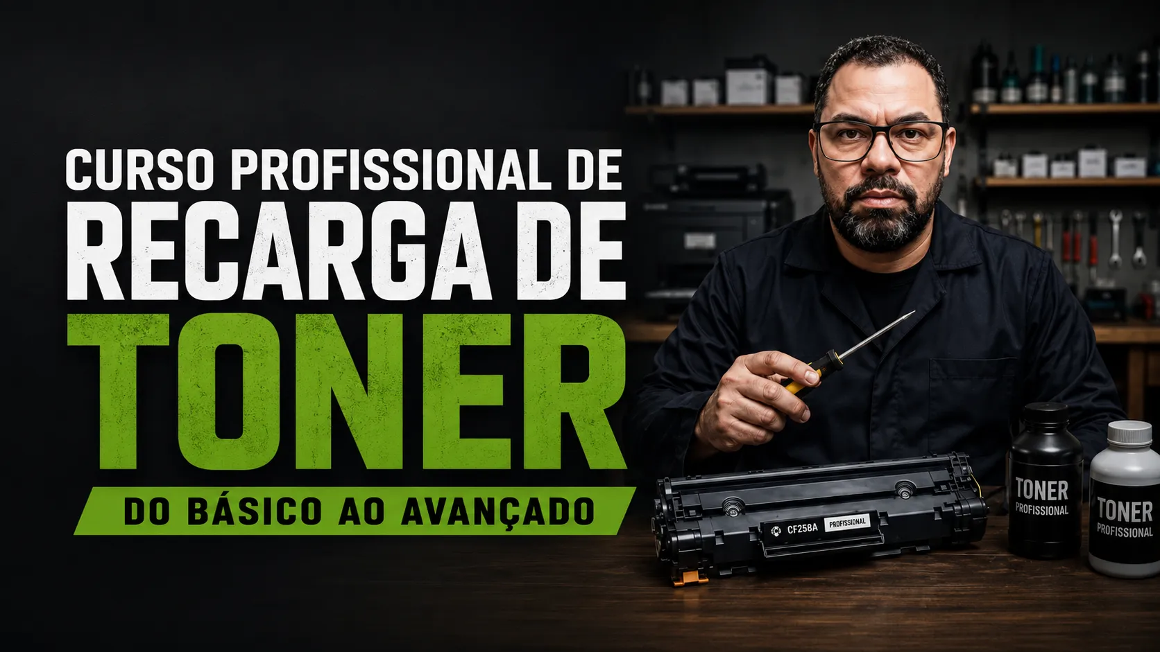 Curso Recarga de Toner Recycla Brazil